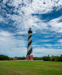 Hatteras Lighthouse during the day. 