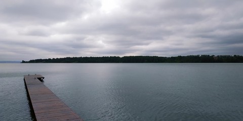 Pier on the river