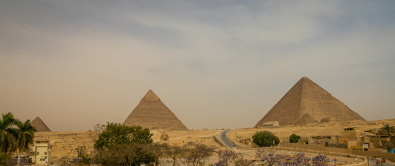 Pyramids of Giza. Cairo. Egypt