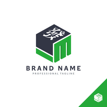 mahjong tiles logo icon isolated. chinese asian gamble game symbol illustration template