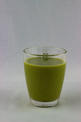 Mock up Beverage Hot Drink of favorite coffee on white bcakground. Realistic template for create menu in cafe or restaurant for presentation.