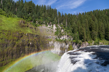 Fototapeta na wymiar Upper Mesa Falls, Idaho