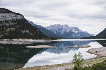 Fototapeta na wymiar lake Banff 