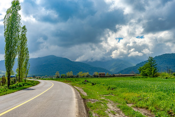 Northern Iran, on the road between Bastam, Gorgan and Shahroud.
 crossing reen valleys. 