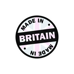 Fototapeta na wymiar Stamp made in Britain icon 