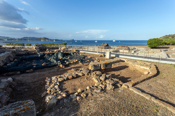 Archaeological site of Nora, Italy