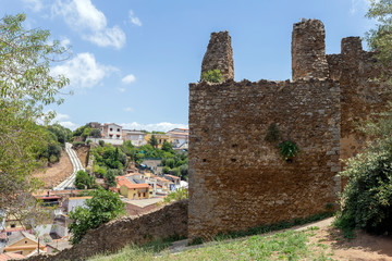 Pisan city walls in Iglesias