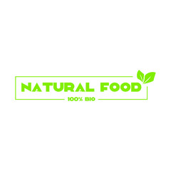 Bio Organic Vector Icon