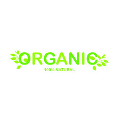 Bio Organic Vector Icon