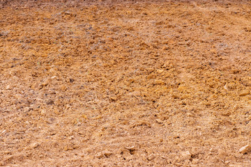 Tropical laterite soil background.