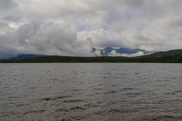 Storm Clouds Looming over Pyramid Lake