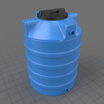 Round water tank