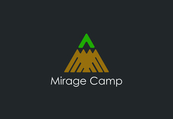 Campsite Logo Design Artwork