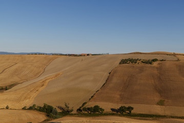 Tuscany landscape, around the city of Siena