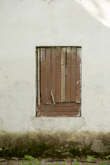 Fototapeta na wymiar Old window openings