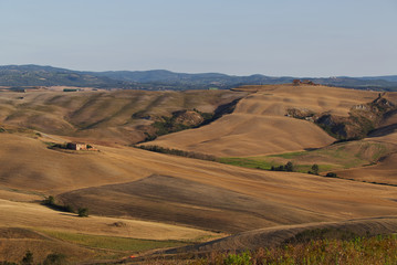 Tuscany landscape, around the city of Siena