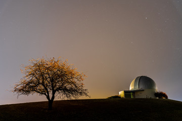 Jewett Observatory at Night, Pullman,WA