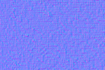 Mosaic pavement background in normal map