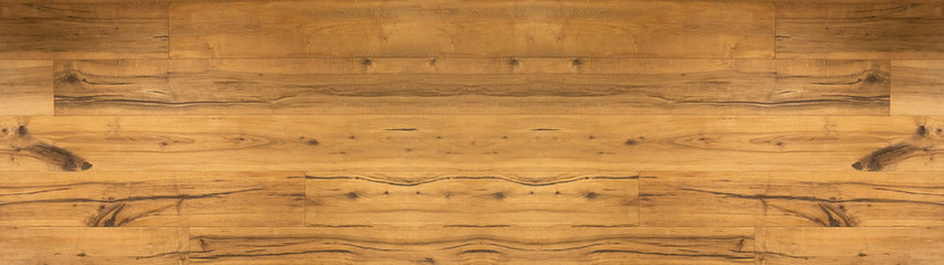 wood background banner wide panorama - top view of wooden solid wood flooring parquet laminate...