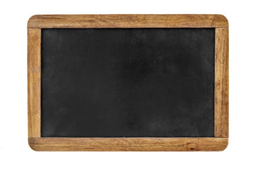 Fototapeta blank blackboard isolated on white obraz