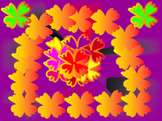 abstract flower background