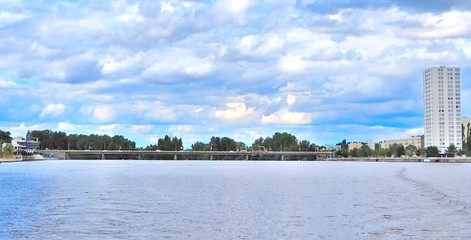 Fototapeta premium Bords du lac d'Allier (Vichy)