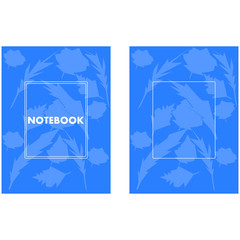 Cover page templates. Universal abstract layout 
for notebooks, planners, brochures, books, catalogs.