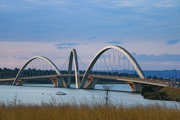 Ponte JK, Bras&iacute;lia, Brasil