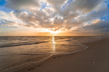 Fototapeta na wymiar Gulf of Mexico Sunset.