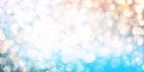 Christmas and New Year bokeh