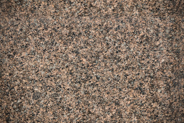 Granite Texture, Red Base with Black and Gray Spots. Stone Background For Design