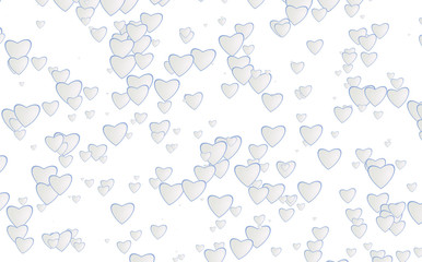 Fototapeta premium decorative hearts