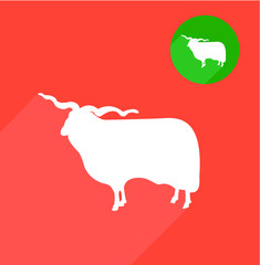 Sheep silhouette 