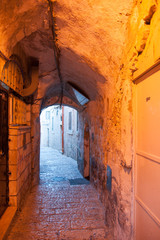 Obraz premium Old jerusalem streets
