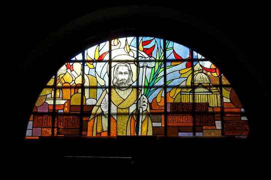 Roman Catholic garrison church dedicated to Saint Josaphat built in 1929 in Komorowo in Masovia, Poland