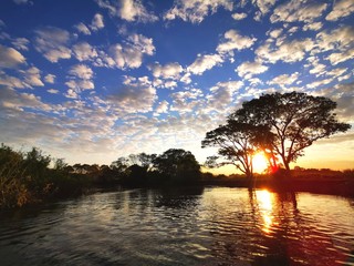 Pantanal sunset view © Stewart