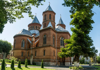 Organ hall located in former armenian church in Chernivtsi, Ukraine.