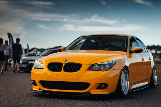 BMW M5 E60 at the car show
