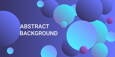 Trendy gradients of balls shapes.