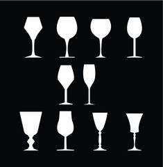 Glass icon set