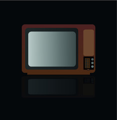 Old, retro TV