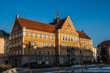 Old town hall in Czech Cieszyn