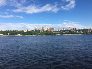 Fototapeta na wymiar River Volga. Samara