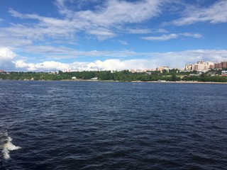 Fototapeta premium River Volga. Samara