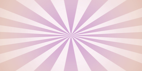 centered, gradient rays in purple and peach