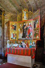 Ołtarz w kościele św. Leonarda w Lipnicy Murowanej - obrazy, fototapety, plakaty