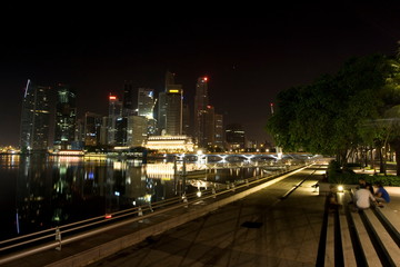 Fototapeta na wymiar Singapore - city