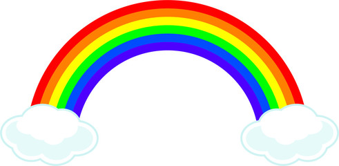 レインボーフラッグ　虹
