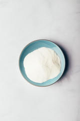 Dry powder of collagen as healthy drink concept