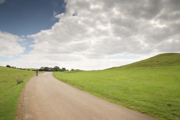 Impressive views across the countryside